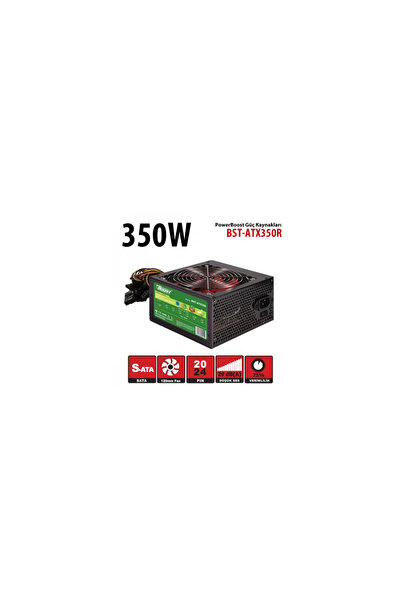 BOOST PowerBoost BST-ATX350R 350W, Sata, 12cm Fan, BOX PSU