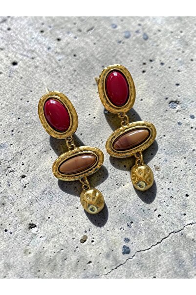 Bo Takı ve Aksesuar Vintage Earrings 7cm