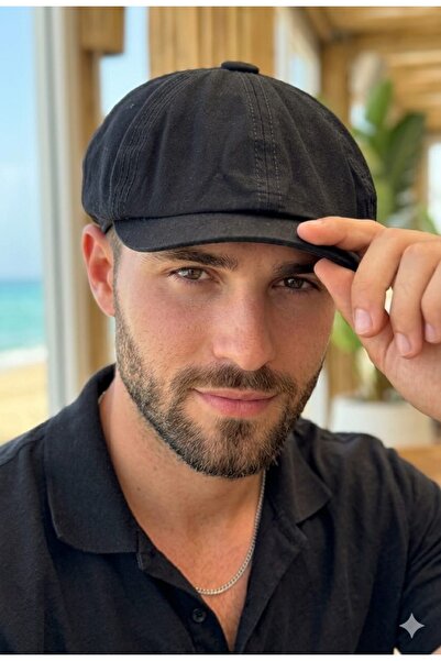 LAGRANZE Șapcă vintage pentru bărbați – Șapcă clasică cu 6 panouri