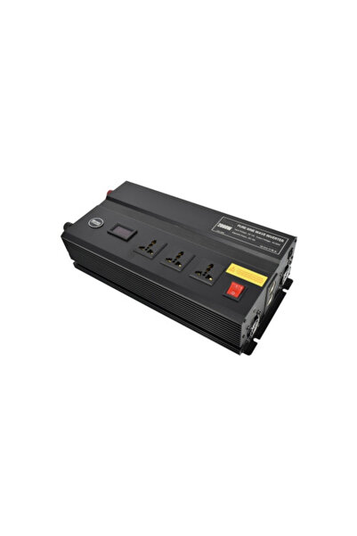 ART Invertor de tensiune profesional 12-220V 50HZ 2000W sinusoidal pur