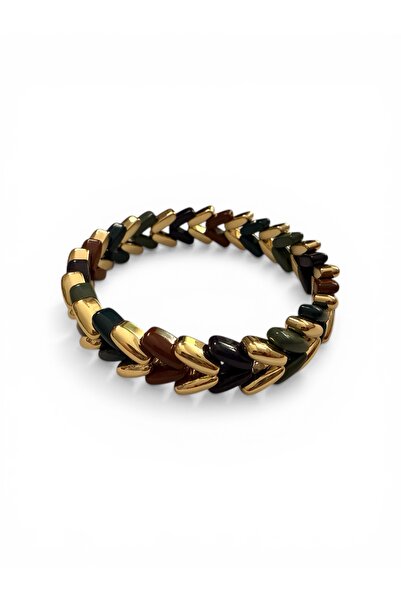 Bo Takı ve Aksesuar Vip Quality Bracelet with Colored Rubber