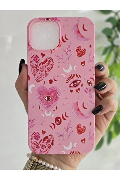 ARTEBA Global Iphone 11 pro max pink heart pattern premium launch phone case