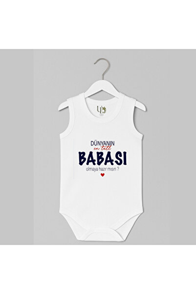 UNIQUE DESIGN Dünyanın En Tatlı Babası Olmaya Hazırmısın Yazılı Atlet Body Be...