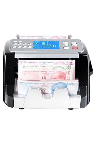 Sigma SC9520P Karışık Para Sayma Makinesi - TL - Euro - Usd - Sterlin, Türkçe Sesli Uyarı + Müşteri Ekranı