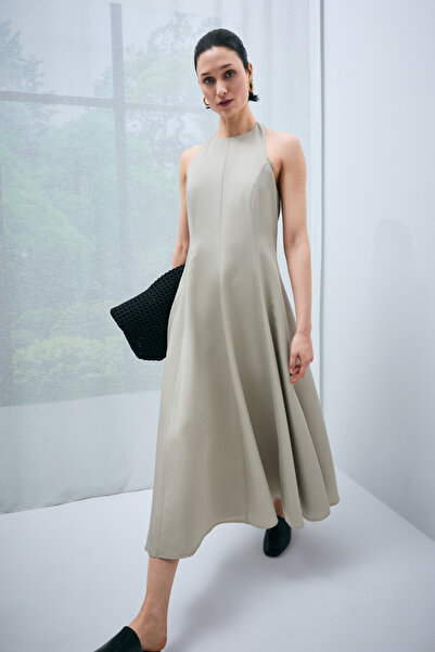 Lufian Γυναικείο φόρεμα Gına πράσινο