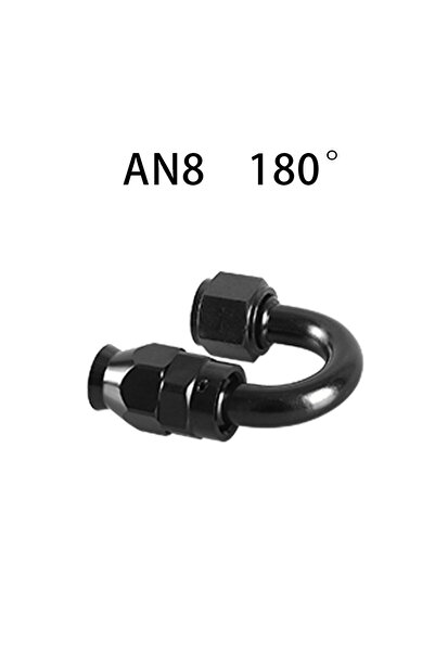 Choice AN8-180 AN4/6/8/10/12 Straight 0°/45°/90°/120°/180° Degree PTFE Oil Fu...