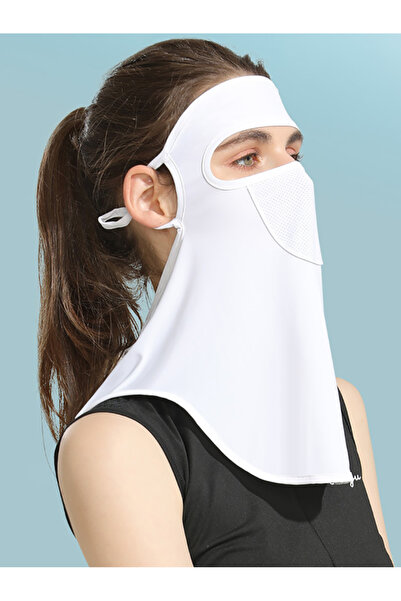 FridayIn قناع وجه صيفي من الحرير الجليدي للحماية من أشعة الشمس فوق البنفسجية ...