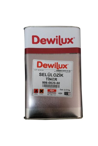 Dyo Dewilüx Selülozik Tiner 2,5 kg