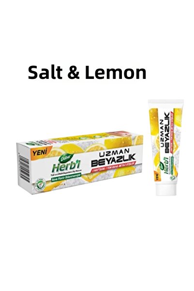 KMS HOME Dabur Herb'L Whitening Toothpaste 100 ml Salt and Lemon Whitening