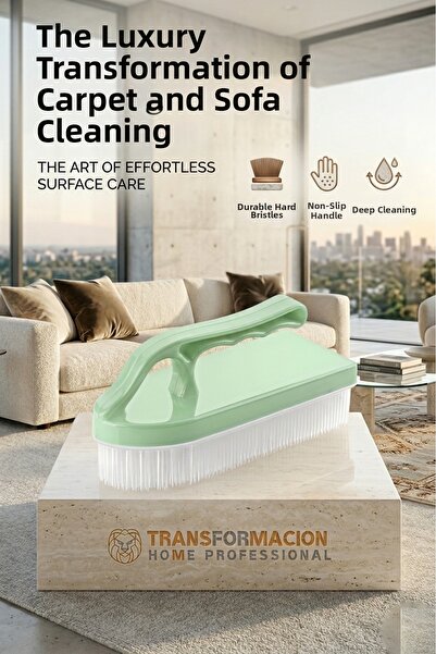 HomeCare فرشاة غسيل السجاد والأريكة بمقبض غير قابل للانزلاق 714873