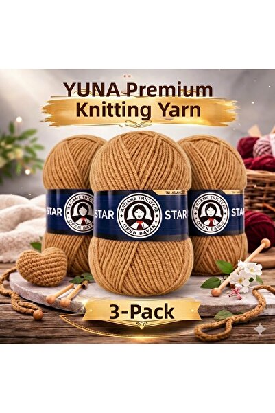 Ören Bayan كارديجان ستار متوسط ​​السمك مكون من 3 قطع، وشاح محبوك للأطفال، 099...