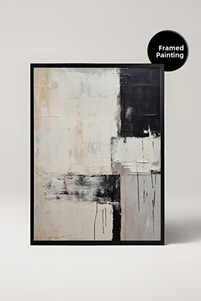 House Gorgeous Αφηρημένη διακοσμητική ζωγραφική με πλαίσιο, Διακόσμηση τοίχου...