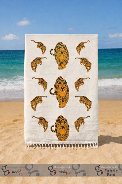 Fabric Box 100% muselină naturală din bambus, prosop de baie imprimat, prosop...