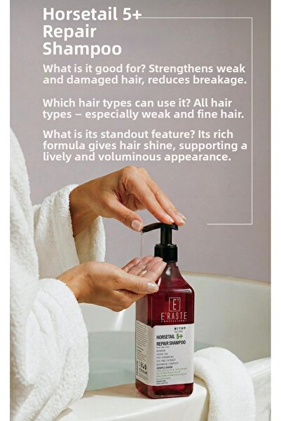 e'raste proffessional Pro Vitamin B5 500 ml Care Shampoo