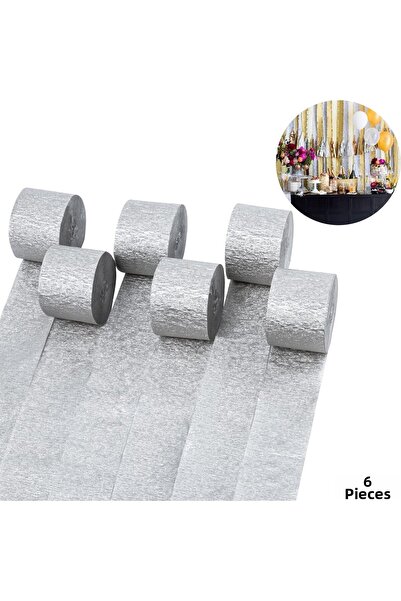 roco paper Silver Crapone Paper Roll, Flower Making, Party, Craft Decoration ...