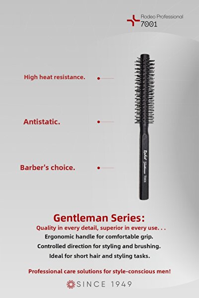 Rodeo Professional Επαγγελματική βούρτσα για το στεγνωτήριο μαλλιών 7001