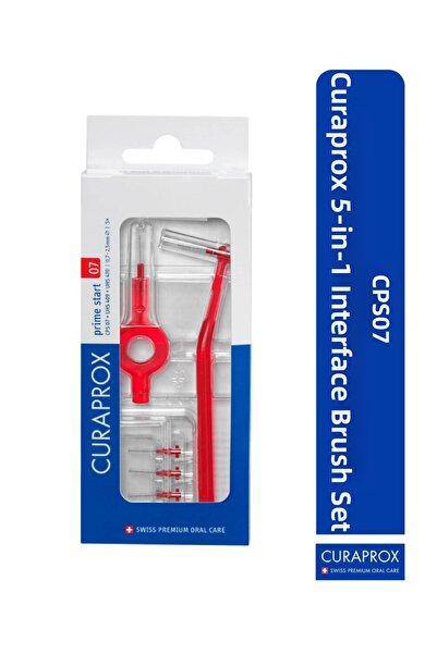 Curaprox Cps 07 Prime Plus Interface Brush Red