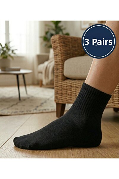 CLEWEAR Unisex Half Sock Tennis Socks Special Pack of 9