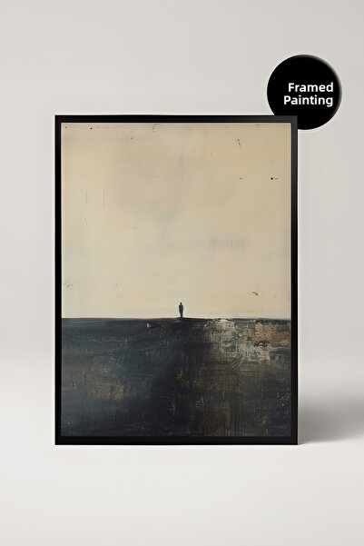 House Gorgeous Tablou decorativ abstract înrămat, Decor de perete pentru sufr...