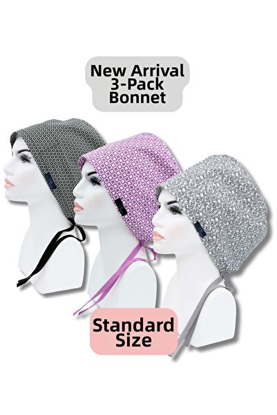 doktorbonem Στάνταρ μέγεθος 3-συσκευασία Lycra Geometric Flowers Λιλά Γεωμετρ...