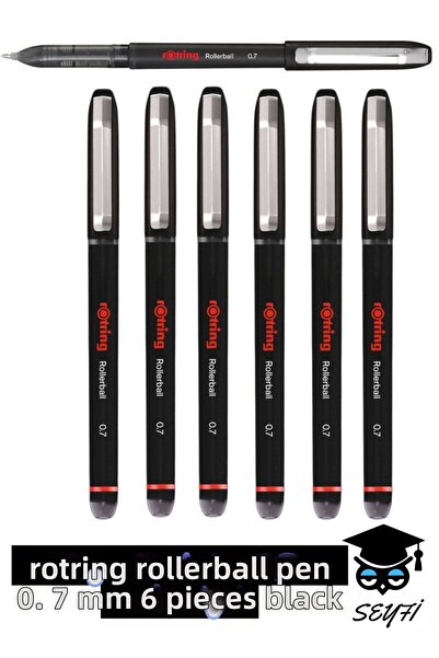 SEYFİKİRTASİYE قلم روترينج رولر 0.7 ملم 6 قطع