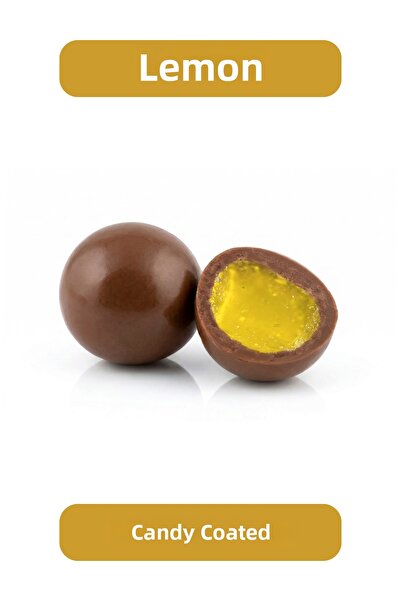 Arı Lokumları 1978 حلوى لوكوم دراجيه بنكهة الليمون مغطاة بشوكولاتة الحليب 500...