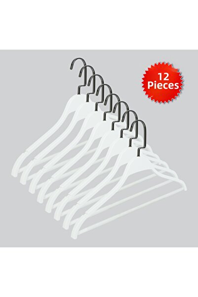 NYN خشب (خطاف نيكل أسود) بارلي للتنورة، البنطلون، المجموعات، الحمالات 12 قطعة