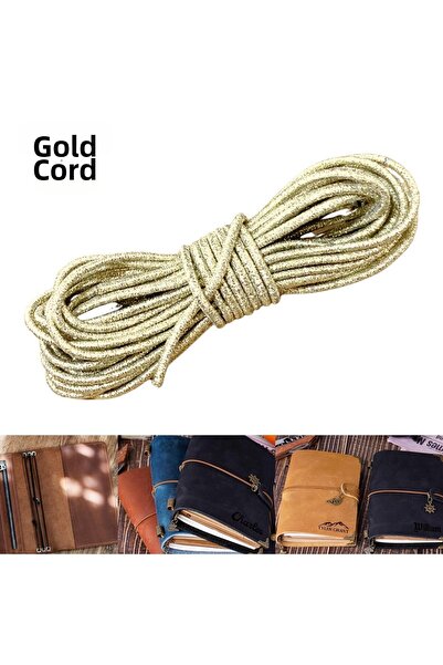 ipekbazaar خيط مطاطي دائري 3 مم، طول 2 متر، لتثبيت غلاف دفتر الملاحظات، والهو...