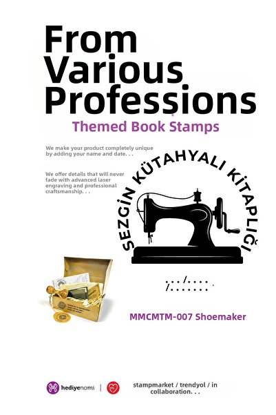 HEDİYENOMİ MühürMarket > ختم تيرزي كيتوب مور - ختم كتاب - ختم مكتبي > MMCMTM-007