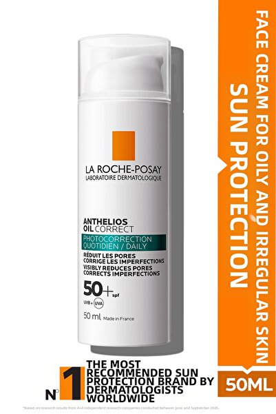La Roche Posay Anthelios Oil Correct SPF 50+ Αντηλιακό Προσώπου για Λιπαρό κα...