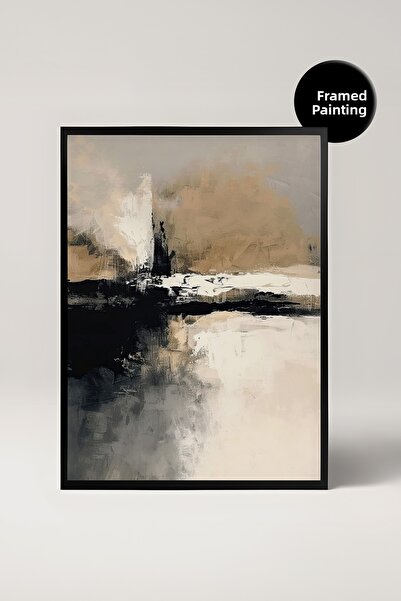 House Gorgeous Αφηρημένη διακοσμητική ζωγραφική με πλαίσιο, Διακόσμηση τοίχου...