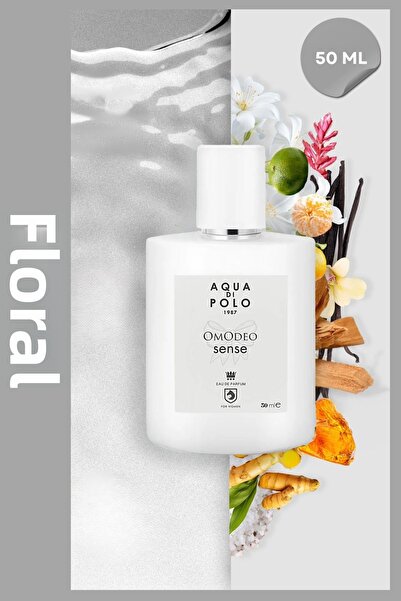 Aqua Di Polo 1987 عطر اوموديو سينس 50 مل عطر نسائي زهري Apcn 001102