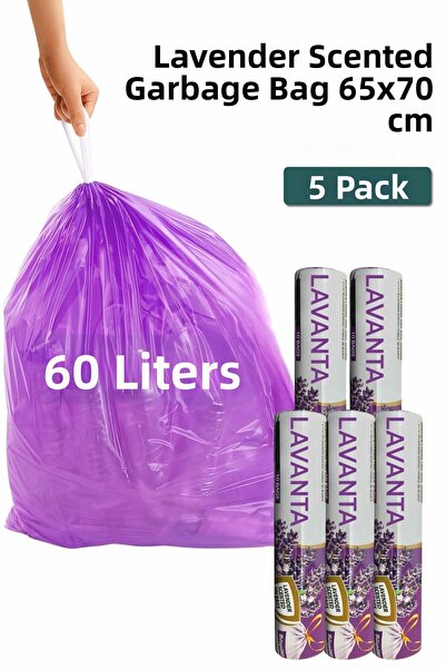 ARVALE 5 Pack Multi Advantage Package Mega Size Lavender Scented Drawstring G...