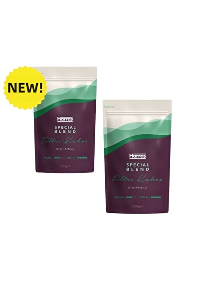 Harras Special Blend Filter Coffee 100% Arabica Brazil & Colombia Blend 250 G...