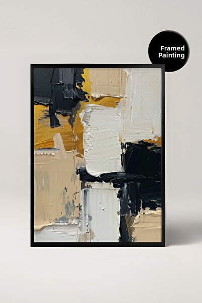 House Gorgeous Αφηρημένη διακοσμητική ζωγραφική με πλαίσιο, Διακόσμηση τοίχου...