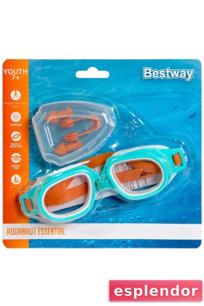 esplendor طقم نظارات السباحة مع سدادات الأذن والأنف 26034