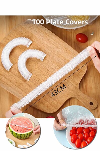 ARVALE 100 Pieces Freshness Preserving Pot - Pan Cap |   Bag