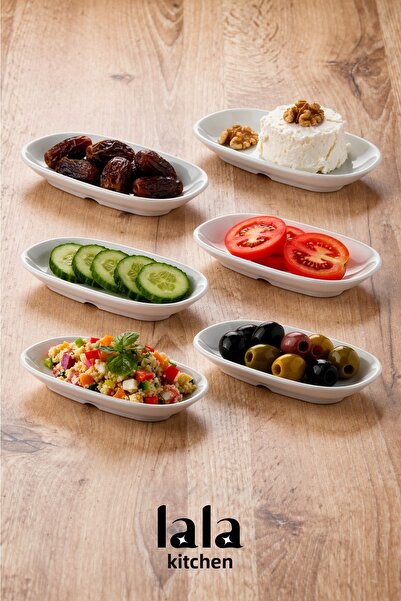 Lala Mutfak 3-piece Garnish Eye Boat Set