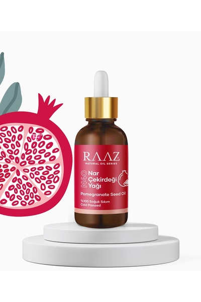 RAAZ Pomegranate Seed Oil 50 ml Pure and Cold Pressed