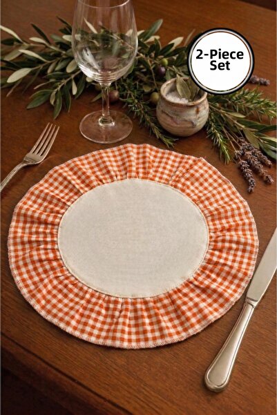 Soft Kare سُبلا كتان بحواف مطرزة |   خدمة أمريكية عالية الجودة |   عرض المنزل...