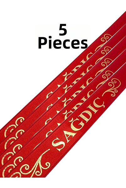 hemdemhediyelik Red Groomsmen Ribbon Groomsmen Armband Ribbon Henna Night Wed...