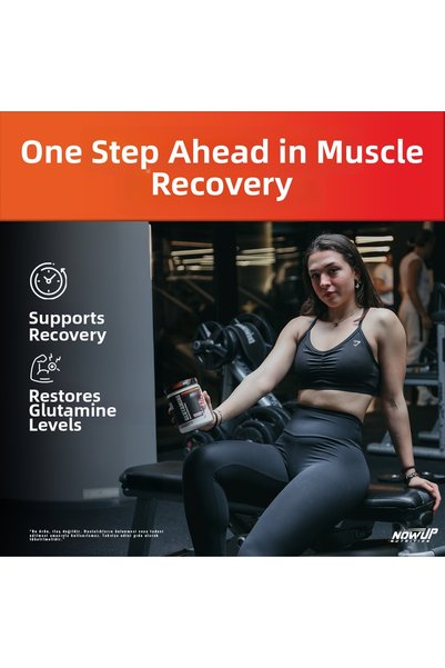 NOWUP NUTRITION Glutamine Recovery Effect Amino Acid / Forest Fruit Flavored / 360 Gr. / 60 Services