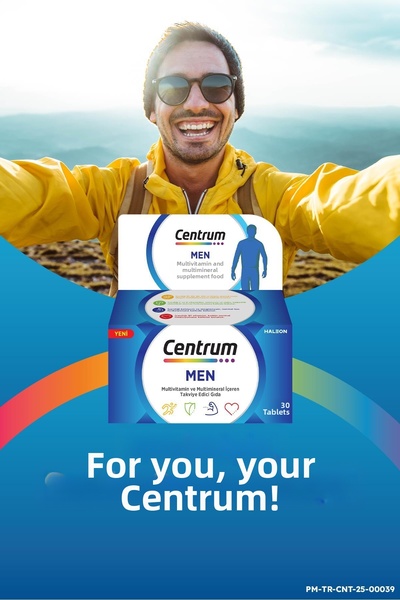 Centrum فيتامينات متعددة للرجال 30 قرصًا