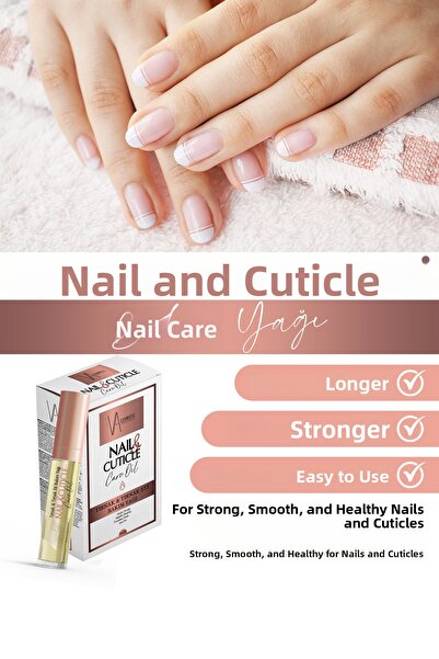 VA COSMETİC Va Cosmetics 5 ml Nail and Cuticle Care Oil