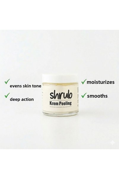 SHRUB Alfa Arbutin Brightening Peeling - Gentle Anti-Blemish Scrub for Sensitive Skin (100ml)