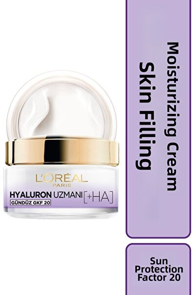 L'Oreal Paris كريم نهاري مرطب للبشرة من لوريال باريس هيالورون اكسبيرت GKF 20،...