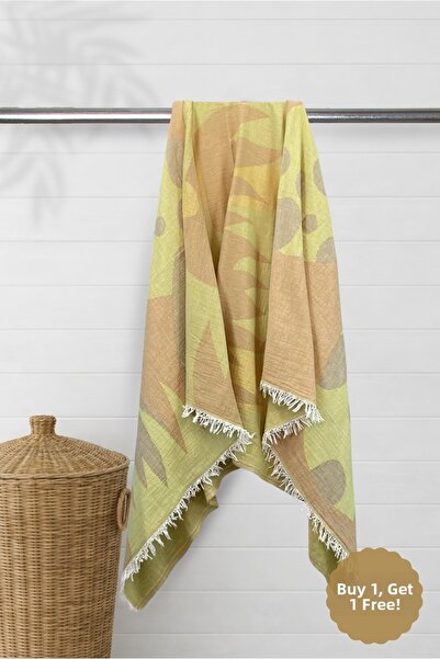 Ellia Soft Prosop de muselină bumbac 100% Prosop de plajă Prosop de baie cu t...