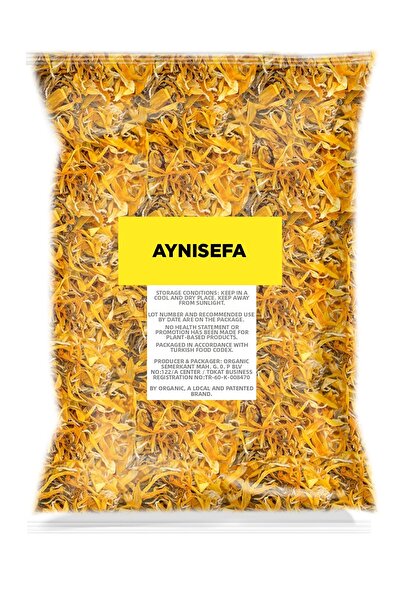 BY ORGANİK شاي زهرة الآذريون 50 جرام (نرجس البرتقالي)