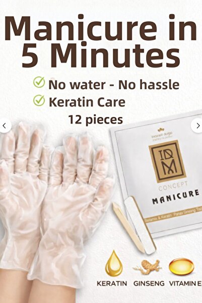 GROVİNG JEL Waterless Manicure Glove Set – Keratin & Vitamin E Hand Care |   ...