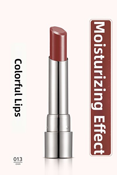 Flormar Moisturizing Glossy Lipstick - Sheer up Lipstick - 013 Gaia - 8682536...